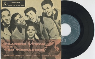 FRANKIE LYMON & TEENAGERS: Goody Goody – Ruotsi-EP 1958 + KK