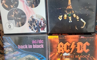 AC/DC DVD-paketti ks kuvaus