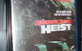 Blu-ray  :  HURRICANE HEIST  ( UUSI ! )   sis. postik.