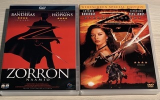 Zorron naamio (1998) & Zorron legenda (2005) 2DVD