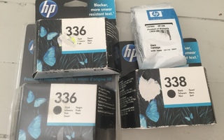 HP 336 (2kpl) ja HP 338 (2 kpl)