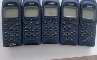 5kpl Nokia 6150 sat Puhelinta
