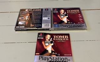 PS1 Tomb Raider II platinum CIB