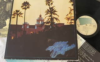 Eagles - Hotel California (Orig. 1976 GE LP + juliste)