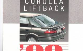 Toyota Corolla 1988 esitteet 3 kpl