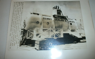 Sealab 2 -merentutkimuskapselin kaste - Lehtikuva 1965