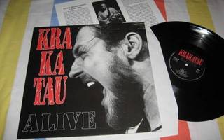 LP RAOUL BJÖRKENHEIM & KRAKATAU Alive (Hieronymos 1990)
