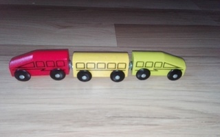 Ikean puinen junasarja, 3 osaa