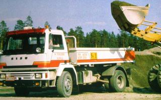 1981 Sisu SK 150 esite - kuorma-auto - suom