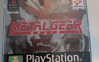 PS1 - Metal Gear Solid (CIB) Kevät ALE!