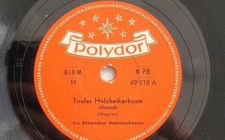 Savikiekko 1954 Die Bömischen Stadtmusikanten Polydor 49218