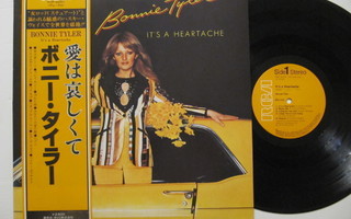 Bonnie Tyler It's A Heartache Japanilainen LP OBI