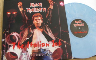 Iron Maiden The Italian Job lp vaal sin marmori vinyyli