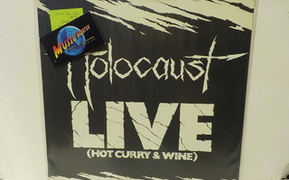 HOLOCAUST LIVE - HOT CURRY AND WINE M-/EX+ LP