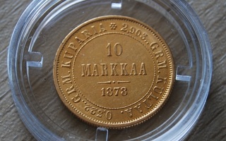 10 mk kultaraha 1878 Suomi - Ensimmäinen lyöntivuosi