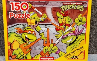 Turtles  palapeli 150 palaa. 1990