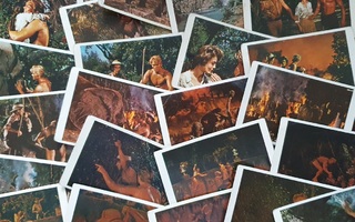 Hellas - Jenkki Tarzan -keräilykortteja vuosi 1967 (99kpl)