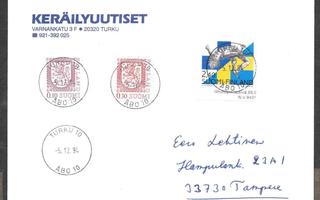 Postilähetys - Urheilu (LAPE 1262H1) Turku 10 5.12.1994
