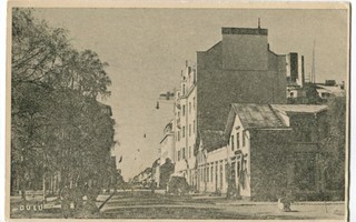 Oulu Katunäkymä 1940-luku