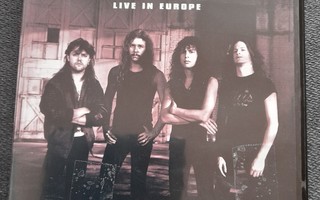 Metallica Live On Europe dvd