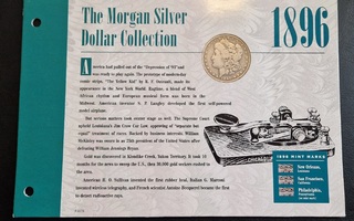 USA Morgan Dollar 1896o