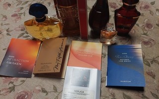 HAJUVESIPAKETTI  1 (GUERLAN, YSL, ORIFLAME, MUGLER,JNE)