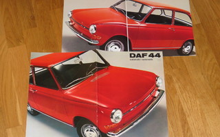 1969 DAF 44 esite - KUIN UUSI - 16 sivua