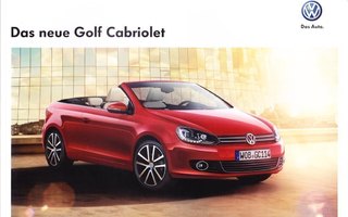 VW Golf Cabriolet -esite, 2012