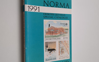 Norma 1991 : Suomi erikoisluettelo 1845-1990 = Finland sp...