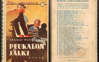 Nuorvala, Kaarlo: Peukalon jälki (1.p.,PSK#75; 1937)