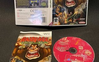 Rampage Total Destruction Wii - CiB