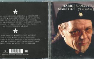 HARRI MARSTIO . 2 CD-LEVYÄ . ELÄMÄN VIEMÄÄ - 32 PARASTA