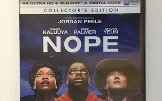 Nope (4K Ultra HD + Blu-ray) Jordan Peele (2022) UUSI