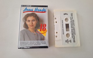 ANNA HANSKI - - 18 SUOSITUINTA c-kasetti