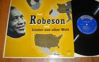 PAUL ROBESON - Lieder Aus Aller Welt - LP  blues,folk  MINT-