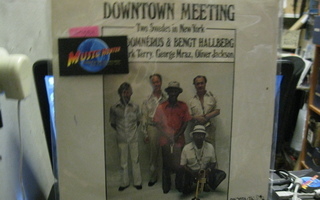 ARNE DOMNERUS & BENGT HALLBERG - DOWNTOWN.. LP VG++/EX-