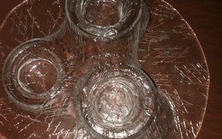 Muurlan tulivuori lasia design (3  tuikkua )