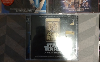Star Wars Soundtrack paketti (Episode 1, 2, 4)