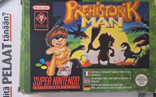 Prehistorik Man (CIB) SNES (Käytetty)