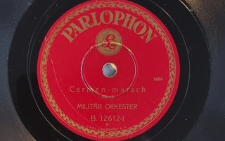 Savikiekko 1928 - Militär Orkester - Parlophon B. 12612
