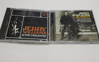 2 x Jerry Williams -CD:tÄ *RUOTSI ROCK & ROLL*