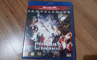 Captain America Civil War 3D Blu-Ray