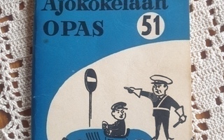 Ajokokelaan opas 51, tieliikennekirja vuodelta 1964