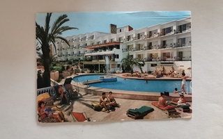 PALMA  DE MALLORCA, ESPANJA, kulkenut postikortti