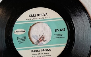 kari kuuva kaksi sanaa / lärvätsalo-go-go