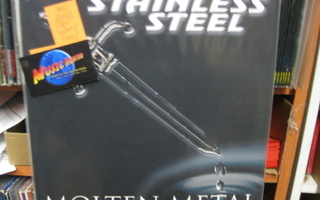 STAINLESS STEEL - MOLTEN METAL 2002 GER WHITE VINYL UUSI LP