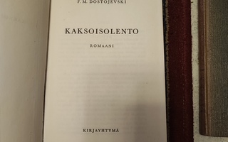 F. M. Dostojevski Kaksoisolento 1960