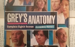 Greyn Anatomia: kausi 8 (UUSI DVD)