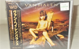 VAN HALEN: BALANCE  (JAPAN CD) UUSI