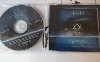 HIM - Dark Light cd + wings of a butterfly cds